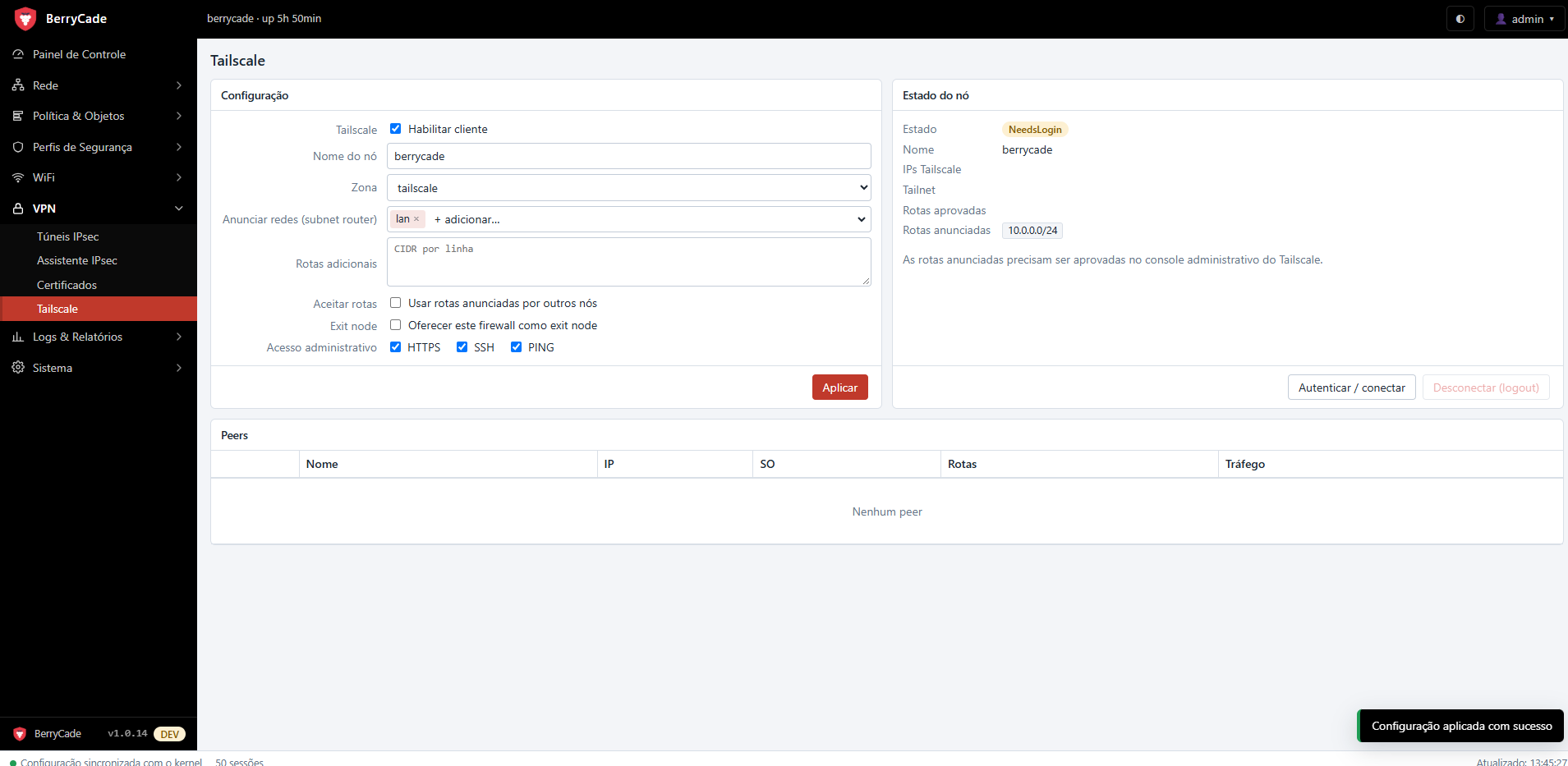 VPN › Tailscale